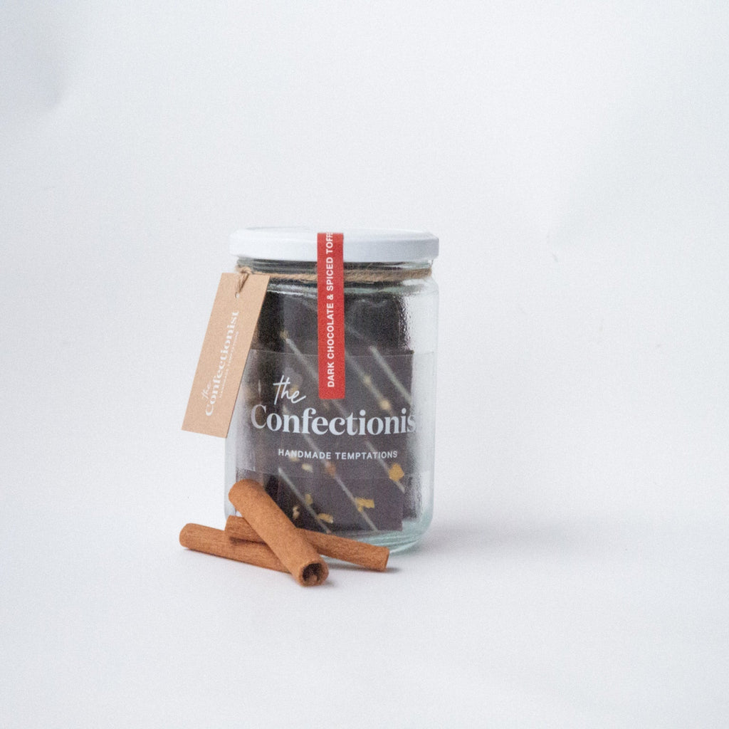 Dark Chocolate & Spiced Toffee| 200g Jar
