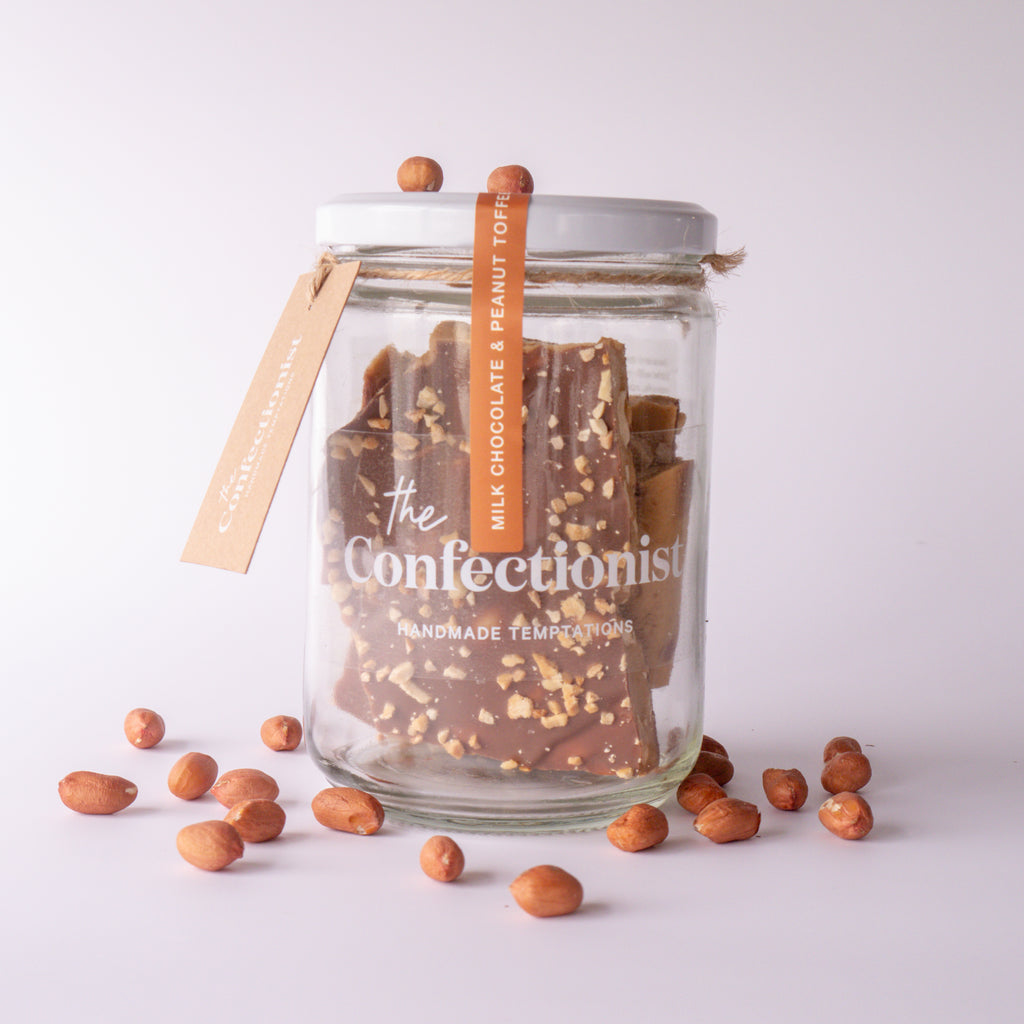 Milk Chocolate & Peanut Toffee | 200g Jar