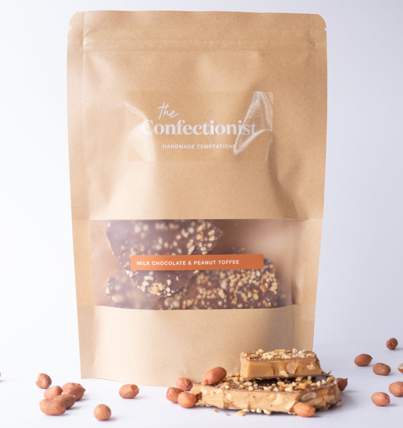 Milk Chocolate & Peanut Toffee | 200g Pouch