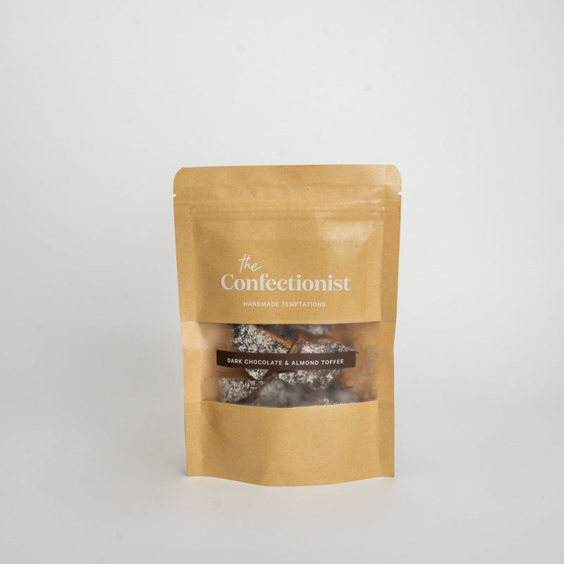 Dark Chocolate and almond toffee refill pouch