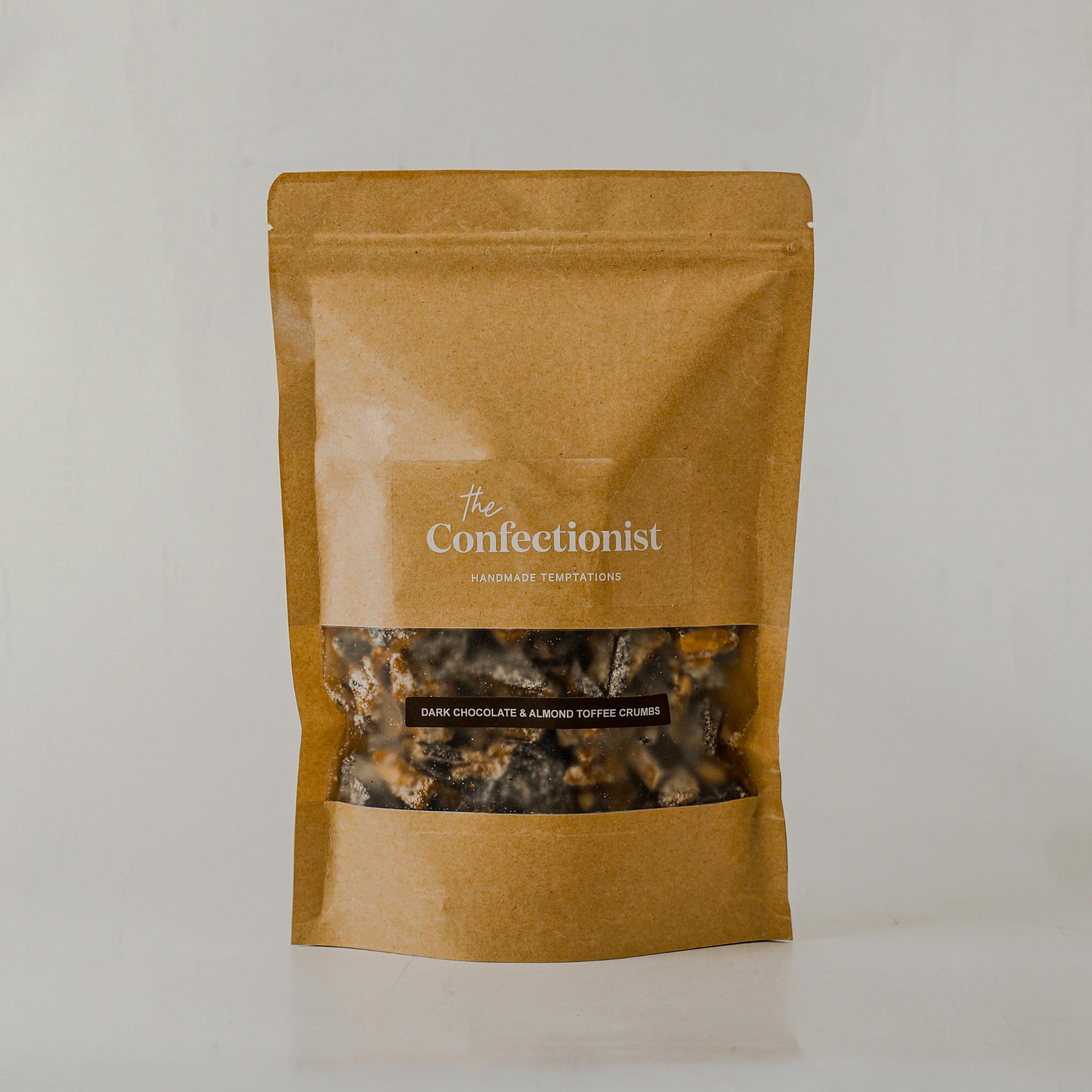 Dark Chocolate & Almond Toffee Crumbs