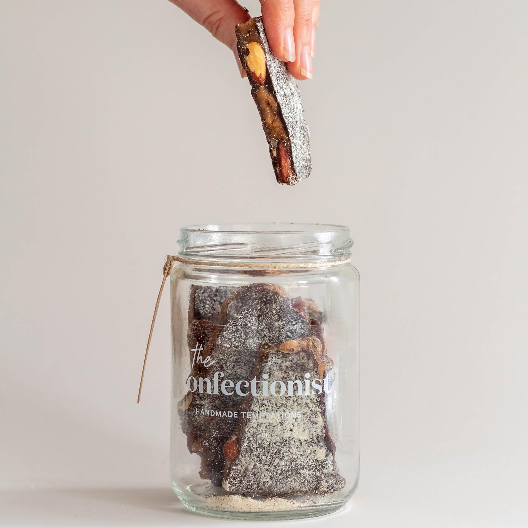 Dark Chocolate Almond Toffee Treats