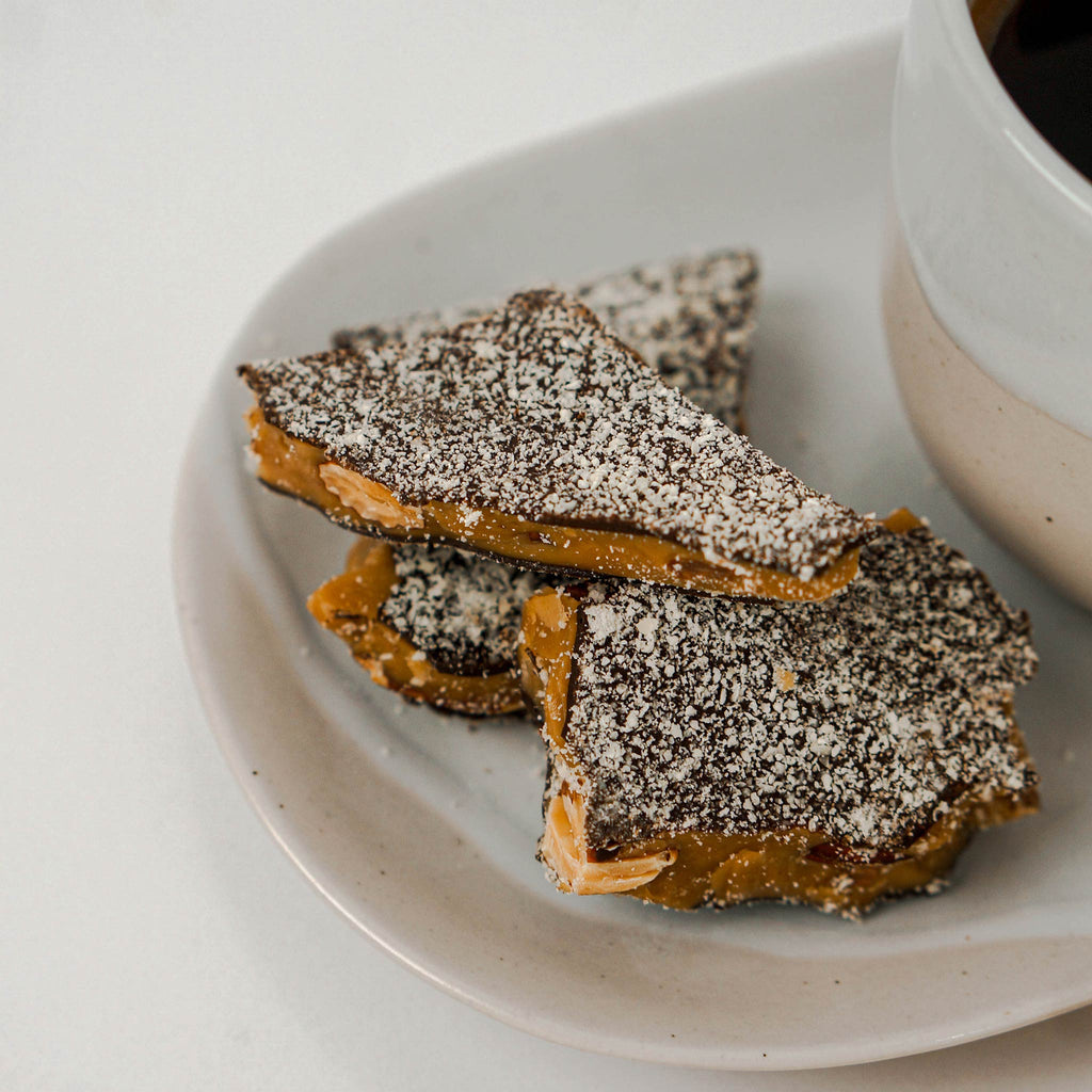 Dark Chocolate Almond Toffee