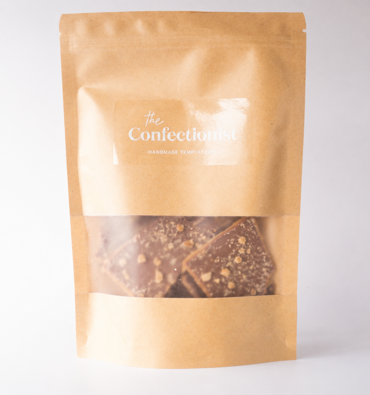 Milk Chocolate & Macadamia Toffee | 200g Pouch
