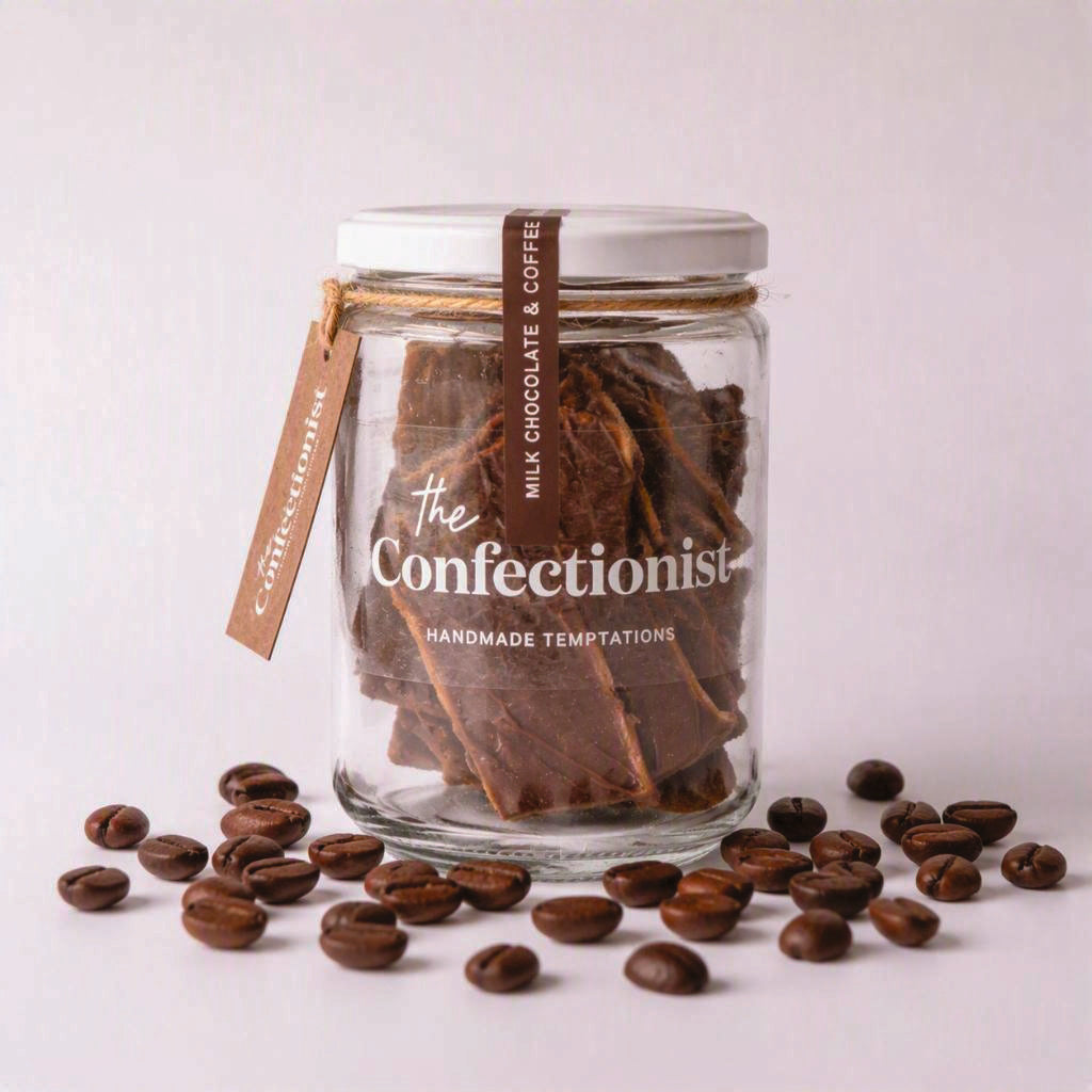 Milk Chocolate & Coffee Toffee | 200g Jar
